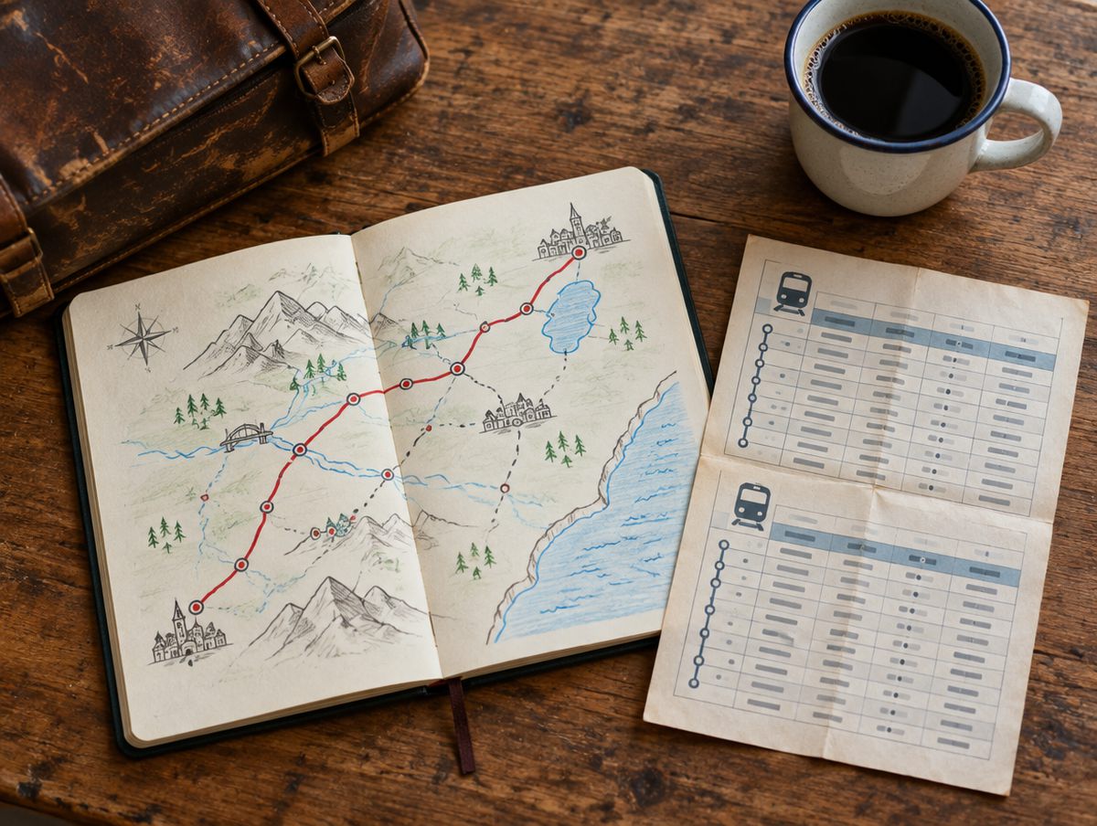 Long Way Round — our work